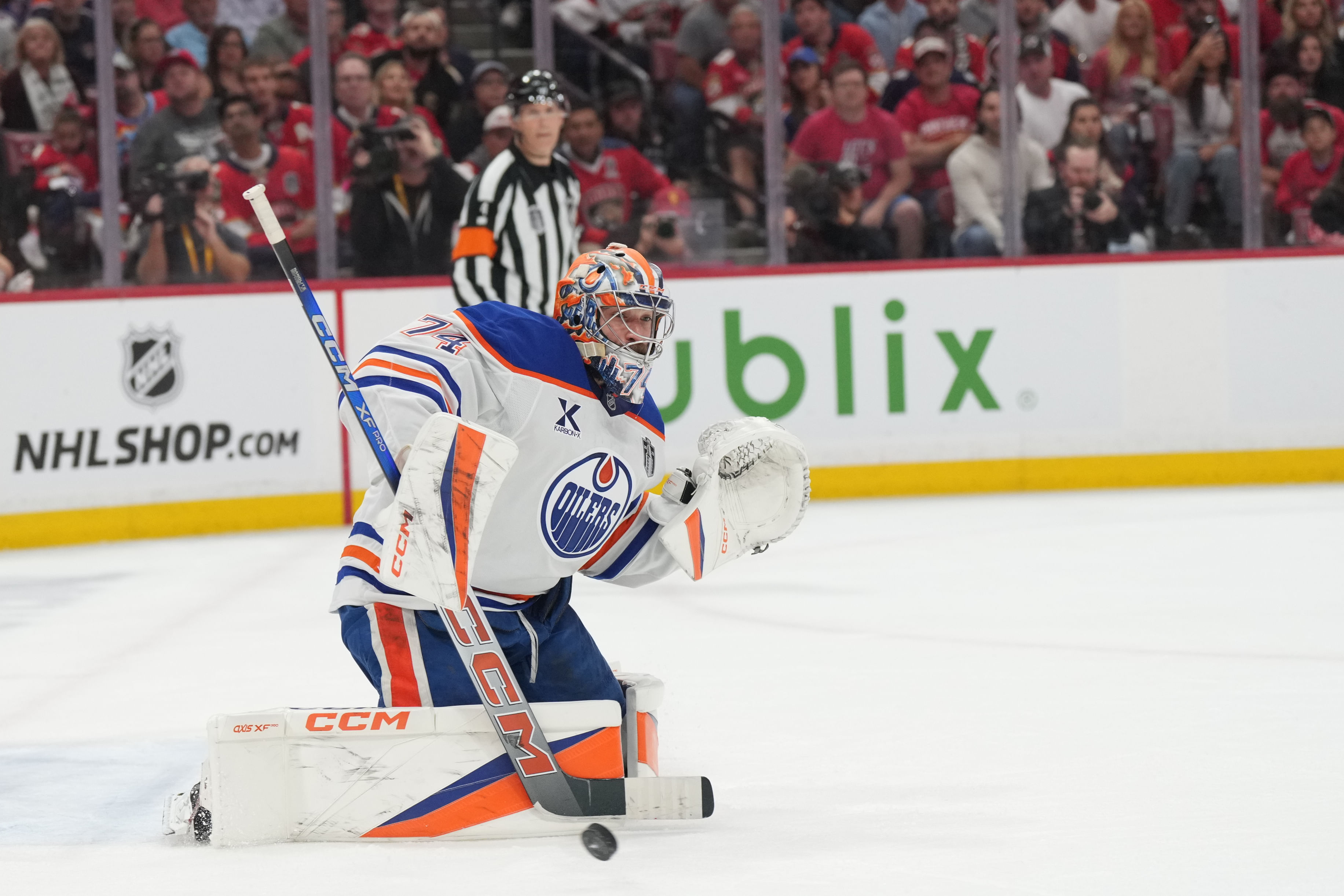 The Oilers could be moving on from Skinner this summer - Source: Imagn